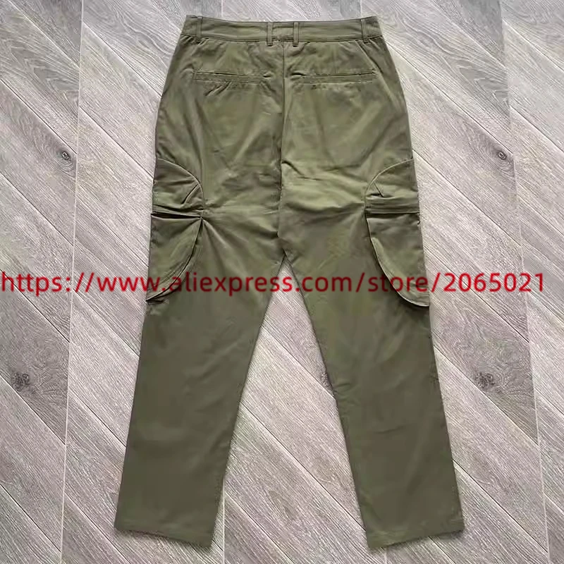 Vintage Army Green Cactus Jack Pants Jogger Men Women High Quality Loose Hip-Hop Clothing Cargo Overalls Trousers