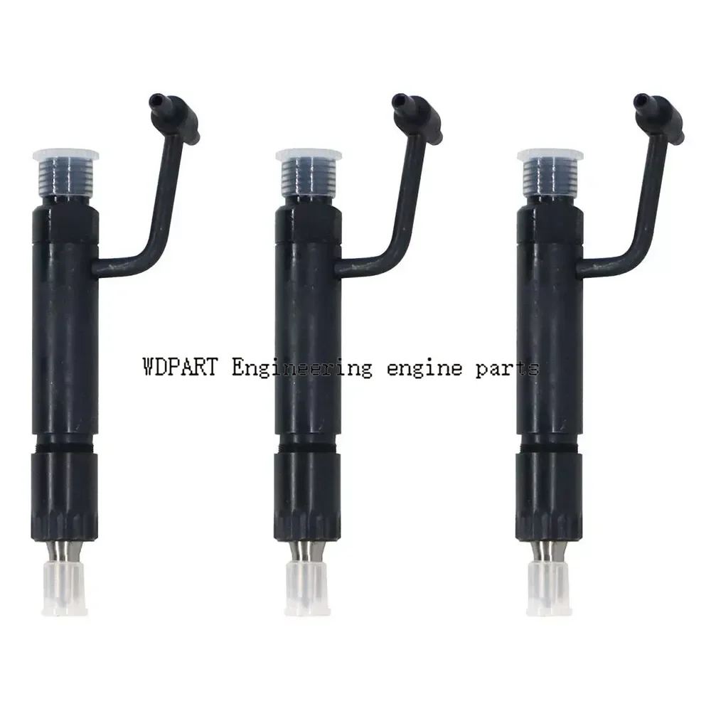 

729004-53101 Y729004-53101 Fuel Injectors 3Pcs for Yanmar 3TNV84 3TNV88 3JH3CW Komatsu 3D88E S3D84 4D88E 3D84E Engine