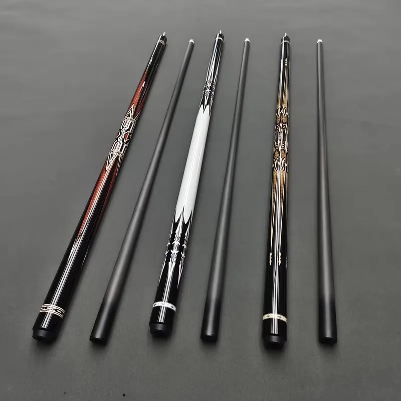 Carbon Fiber Billiard Cue High Quality Factory Direct for American Nine Ball Poolcue Stainless Steel Hot Sale