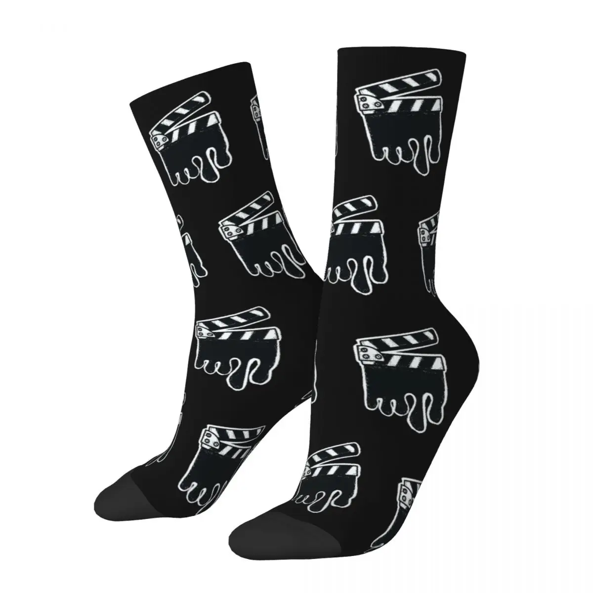 Film Fan Movie Action Theme Socks Merchandise for Male Non-slip Printed Socks