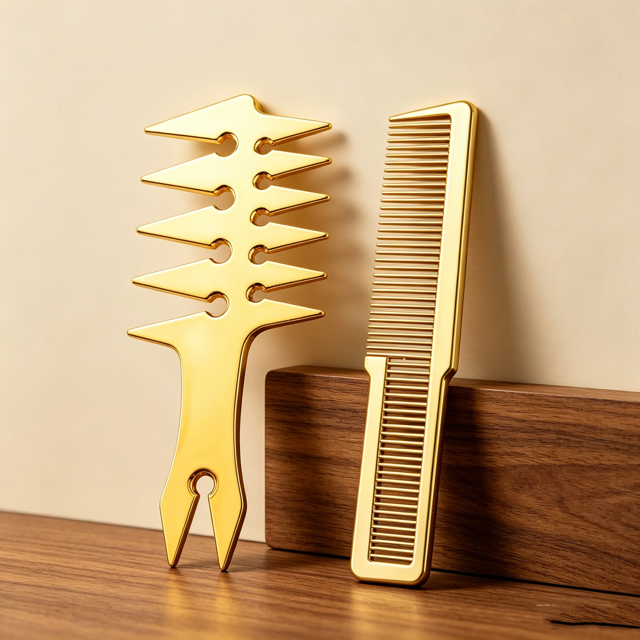 2-Piece Hair Styling Comb Set  - Men Grooming Hygiene ulasan dan harga