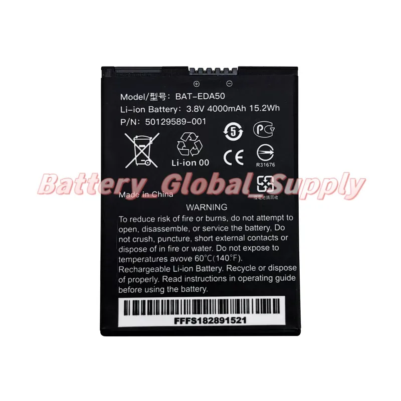 

BAT-EDA50 EAD50 Data Collector Battery 3.8V 4000mAh Fast Delivery 1PCS-