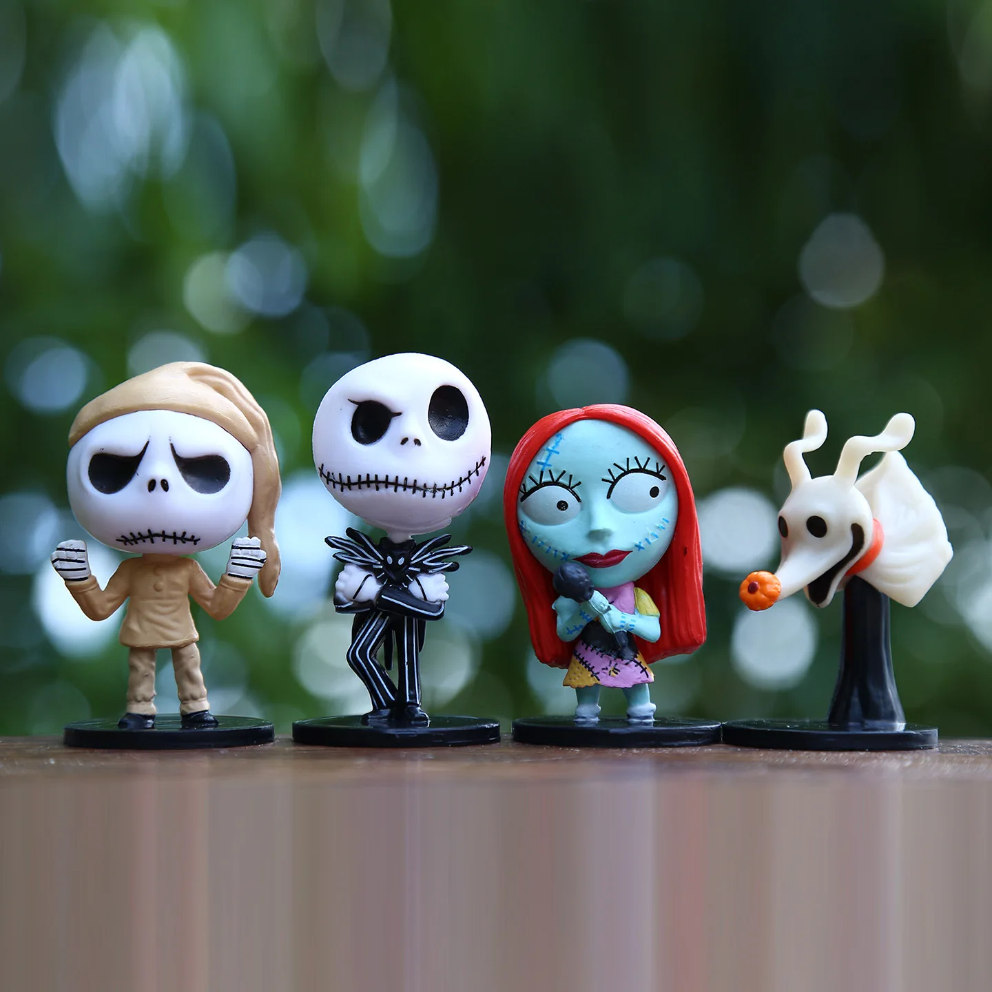 Nuevo Set de 8 Figuras de Acción de Dibujos Animados de Pesadilla: Sally, Skellington y Jack, Modelo de PVC, Figura de Vinilo, Regalo de Navidad y Halloween