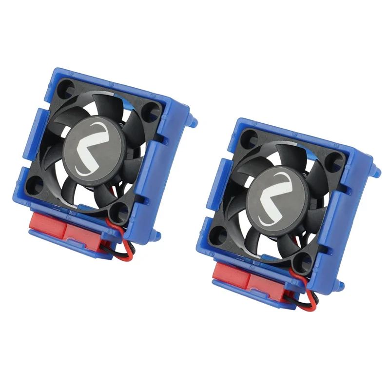 2Pc VXL-3S Velineon ESC VXL-3 VXL 3S Heat Sink Cooling Fan for Bandit Stampede Slash 2WD/ VXL Parts