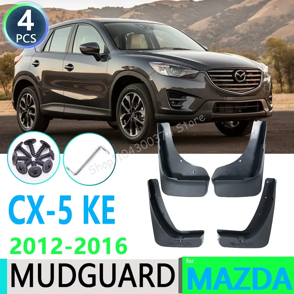 

for Mazda CX-5 MK1 2012-2016 (KE) KE CX5 CX 5 Car Fender Mudguard Mud Flaps Guard Splash Flap Car Accessories