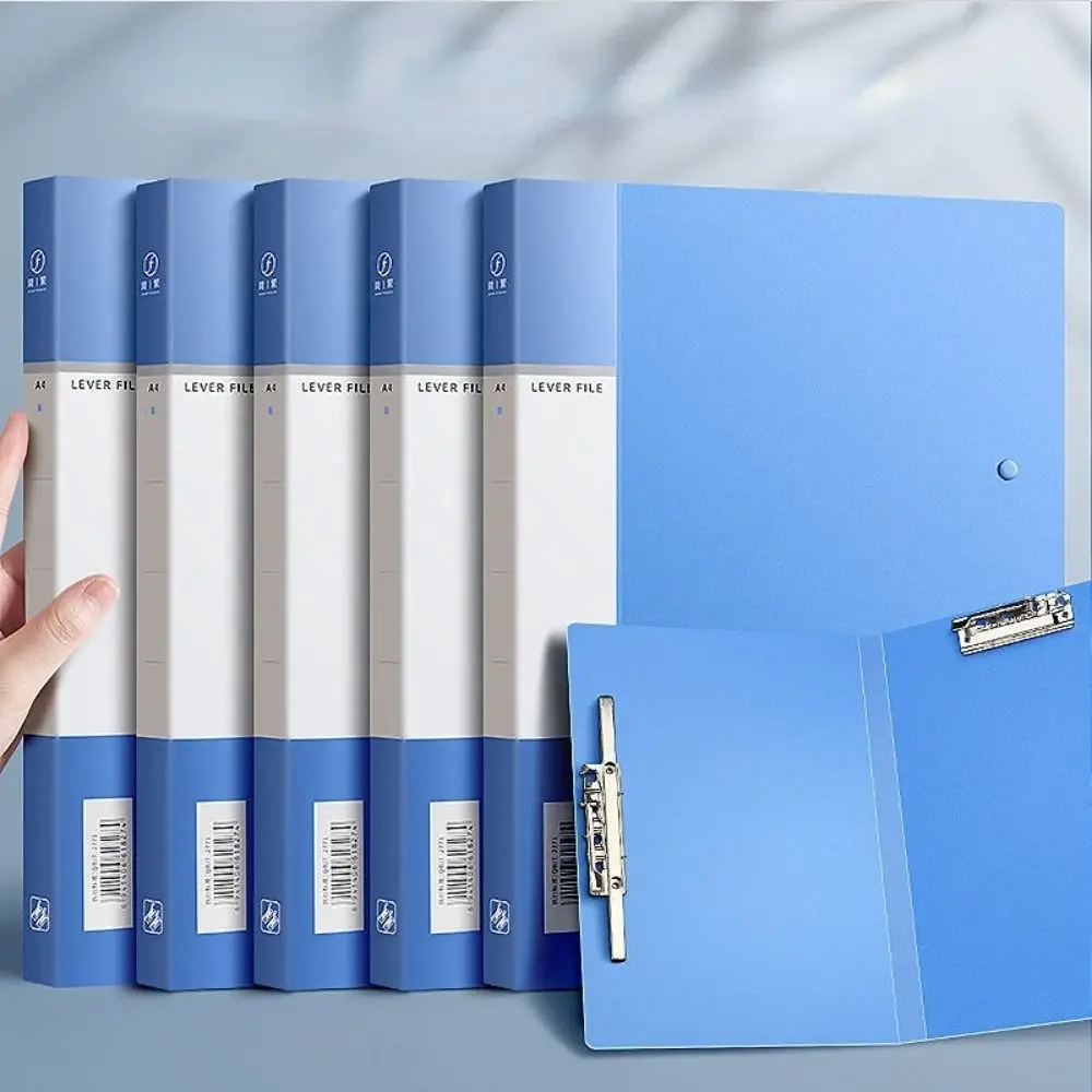 

Clip Double Clips Stationary Receipt Holder A4 File Folder Clipboard Loose Leaf Binder Pad Memo Clip Board Paper Organizer