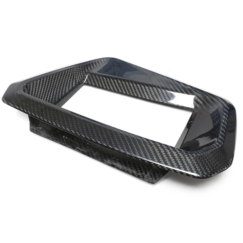 Real Carbon Fiber (HUD)Head Up Displayer Cover for BMW M3 G80 M4 G82 M2 G87 3 4 Series G20 G22 LHD Version Interior Frame Trims