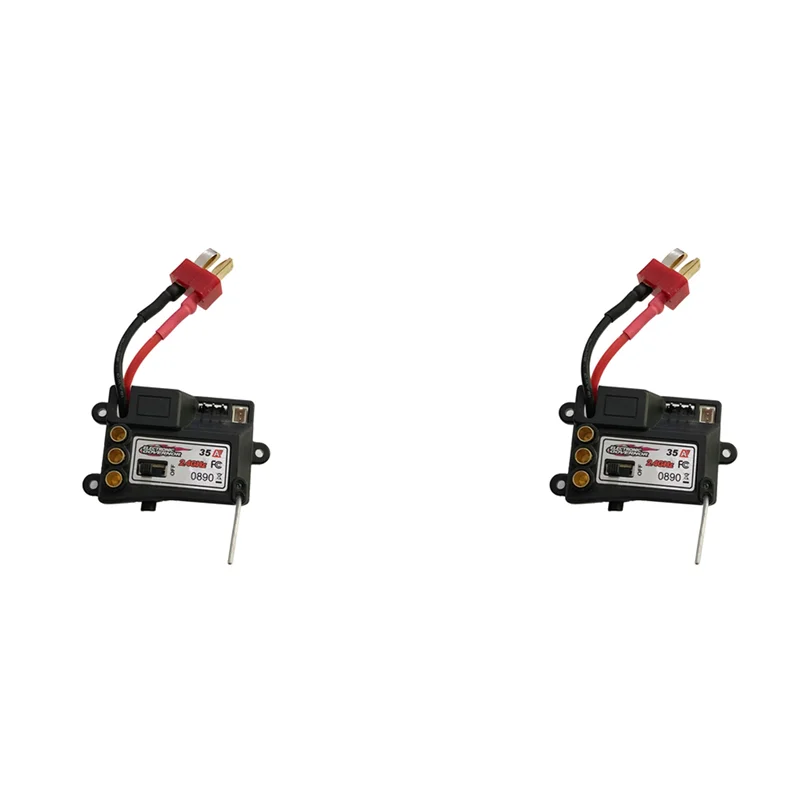 Contrôleur de vitesse électronique sans balais B24C-2X ESC QZJ06 pour Xinlehong Hosim Q901 Q902 1/16 RC, pièces de rechange de voiture, accessoires