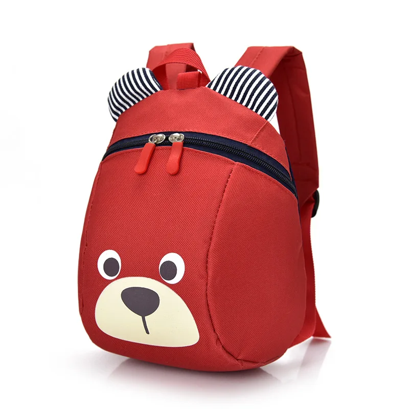 New Children's Waterproof Backpack Cartoon Kindergarten Tote Bag High Quality Trendy Cute Anti-lost 1-3 Years Old Baby Handbags 