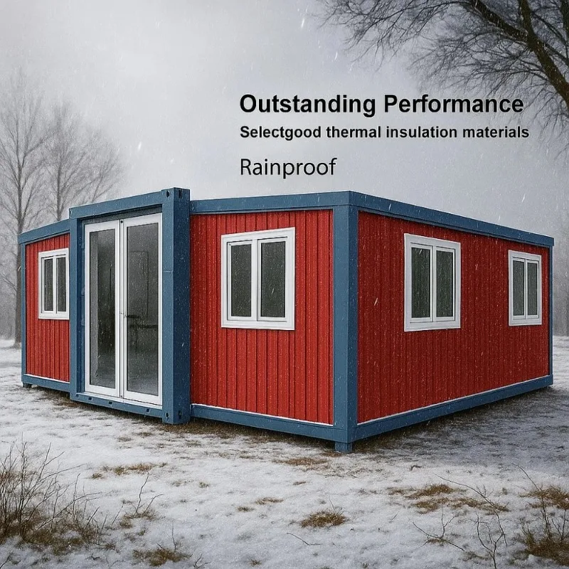 YG Customized Luxury Expandable Container House 20ft 40ft Modular Tiny Home Prefab Villa 3 Bedroom 1 Bathroom Prefabricated Hous