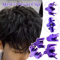 25PCS Hair Salon Wave Clip Morgan Tinfoil Front Thorn Curling Clip Hold Hair Evenly Curled Barrette Home Styling Tools for Men