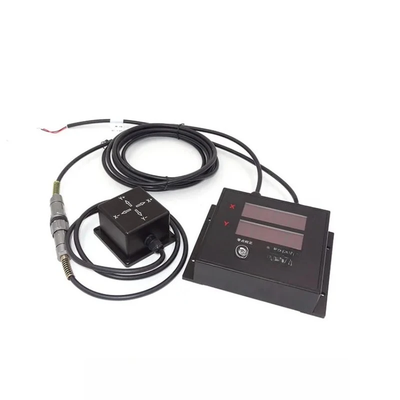 ZCT-CX01-C Dual Axis Digital Inclinometer Tilt Angle Sensor Remote Display for Pipe Jacking Machine Measurement Tool