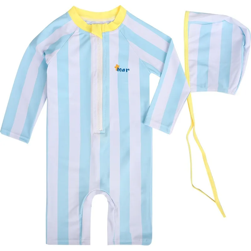 Kids  Swimsuits  Boys Swimwears  Baby  Swimwear  Baby Sunscreen Quick Drying Girl Jumpsuit  Vacation Sunscreen Boy Swimsuits