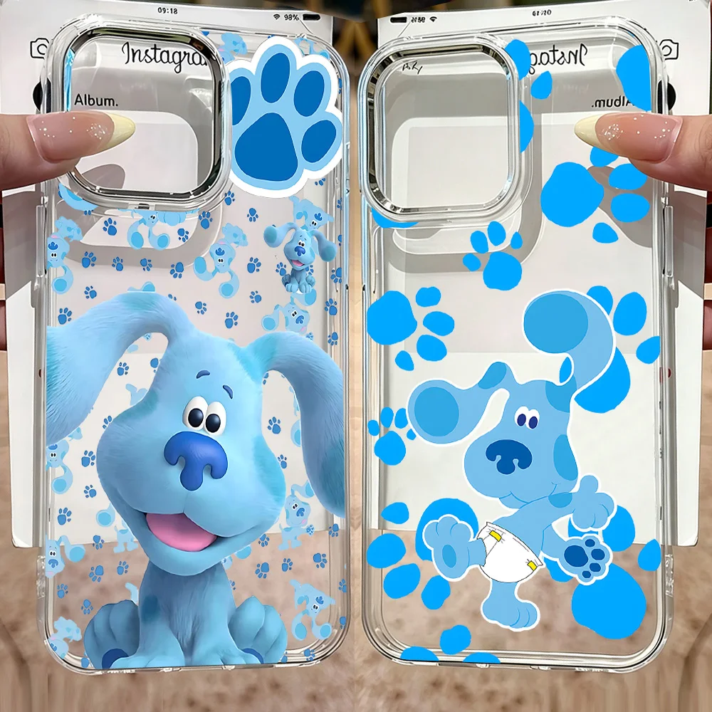 NOUVEAU Étui de téléphone dessin animé Blue's Clues pour Samsung Galaxy A57 A56 A36 A26 A06 A55 A35 A16 A54 A34 A25 A24 A15 A14 A73 A53 A33 4G 5G