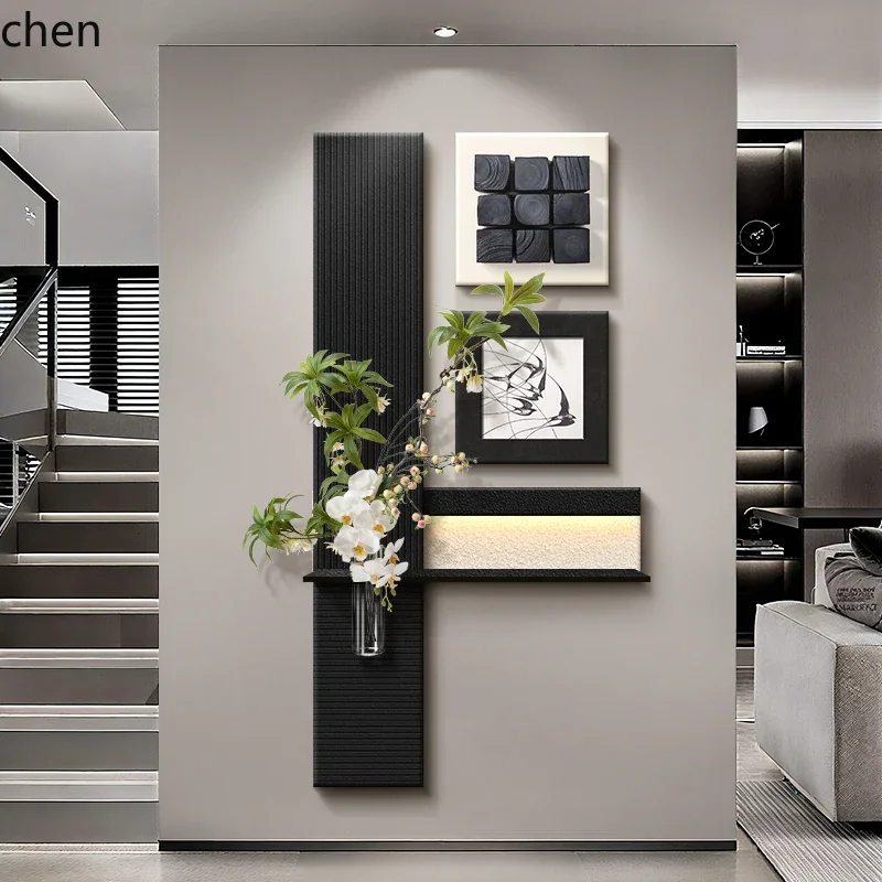 A2-25  Entrance Decorative Painting for Home Entrance Doorway 3D Hydroponic Green Plant Landscape Wall Art