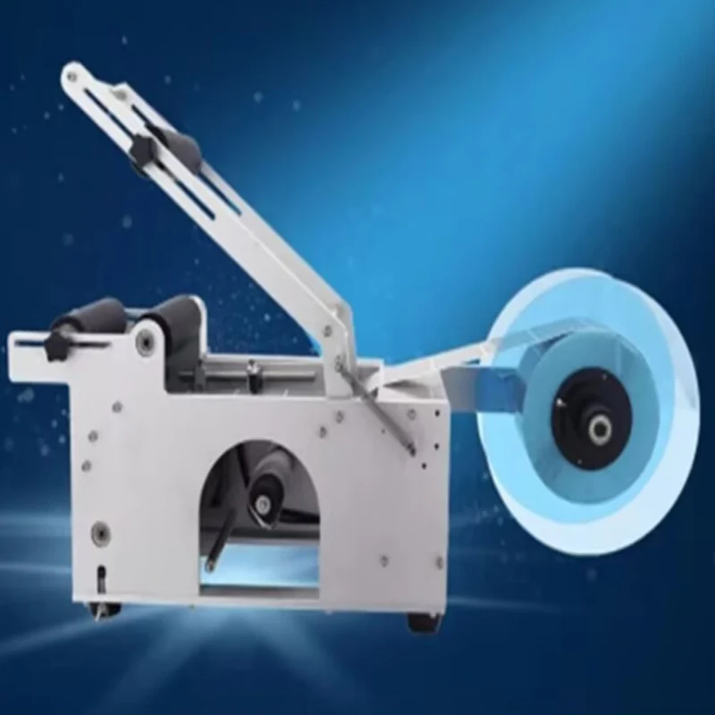 Automatic Label Dispenser Device 140Mm Al1150D Portable Label Applicator Sticker Separating Auto Label Stripping Machine
