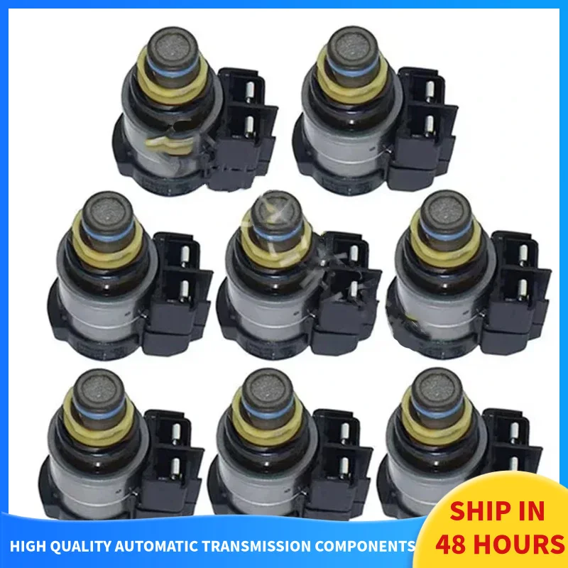 

0260130035 0260130034 2202271098 A2202271098 Transmission Solenoid Fits For Mercedes Benz 8 Pcs 722.9 7 Speed Automatic