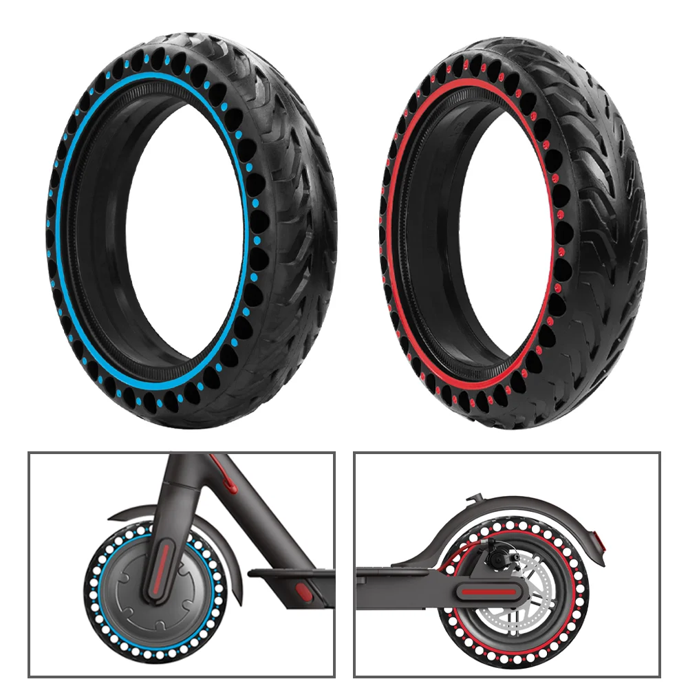 

8.5 inch Solid Hole Tire For Xiaomi M365 1S Pro Pro2 Electric Scooter Shock Absorber Damping Non-Pneumatic Tyre Tubeless Wheels