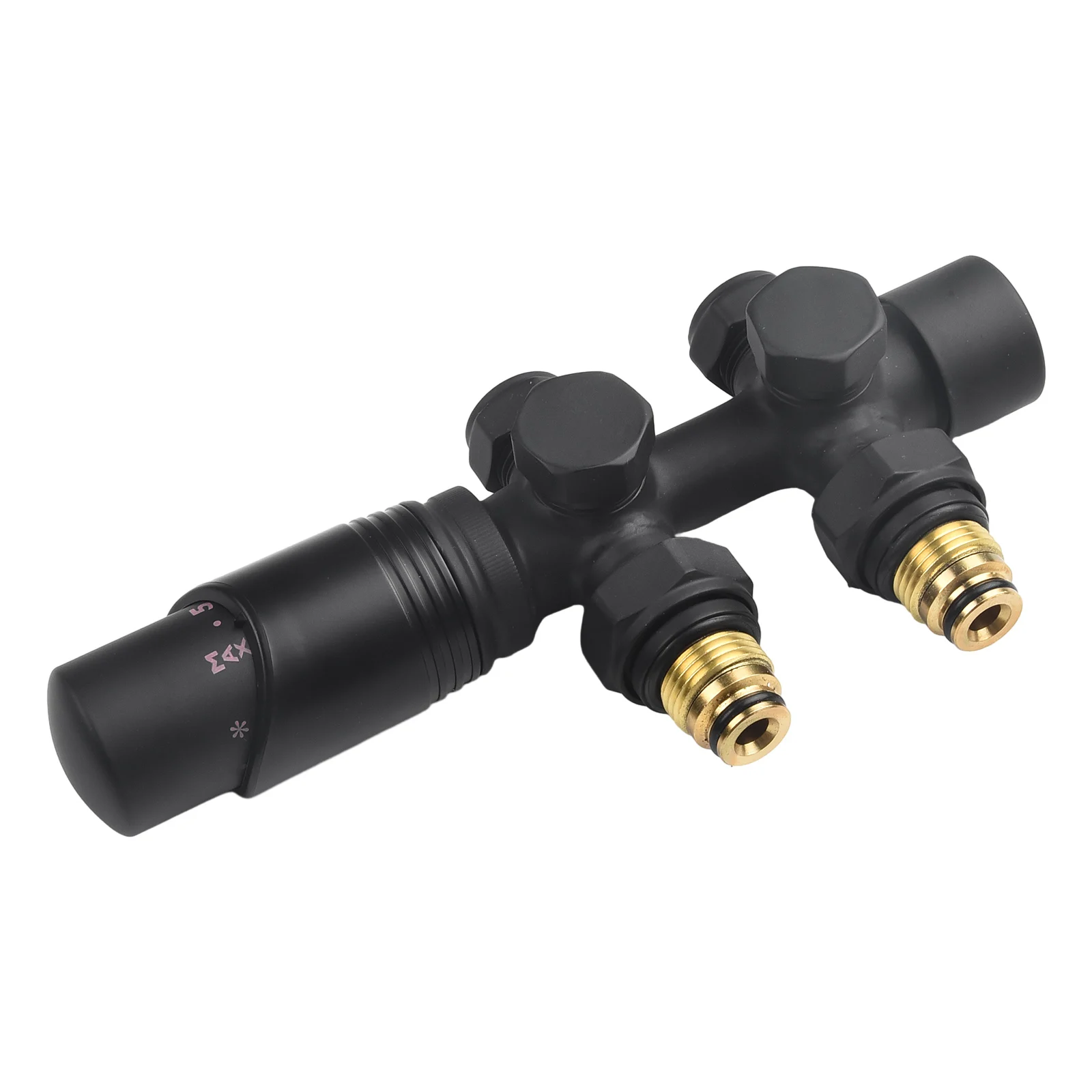 Design Multiblock Set Bathroom Radiator Valve Maximum Pressure Thermostatic Head Enhanced Functionality Connection
