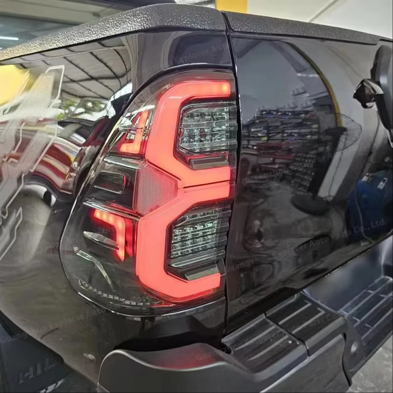 GR Rear Lights for Hilux Revo Rocco 2016-2024 Modified Taillight Accessories for Hilux Revo Rocco Taillights Left+Right