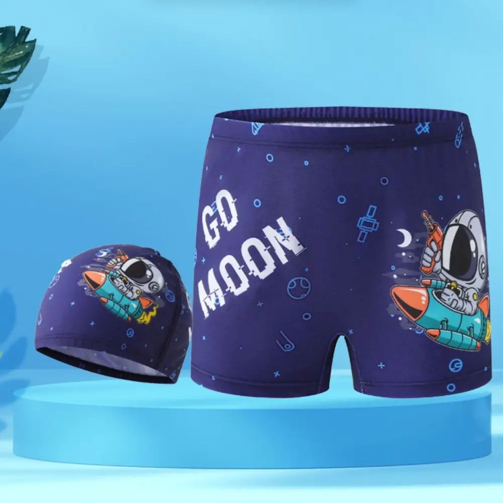 Toddler Beach Swimsuit Euro Boys Swimming Trunks Crab Dinosaur Childrens Swimsuit Cartoon 1-7Years Kids Swimsuit Beach