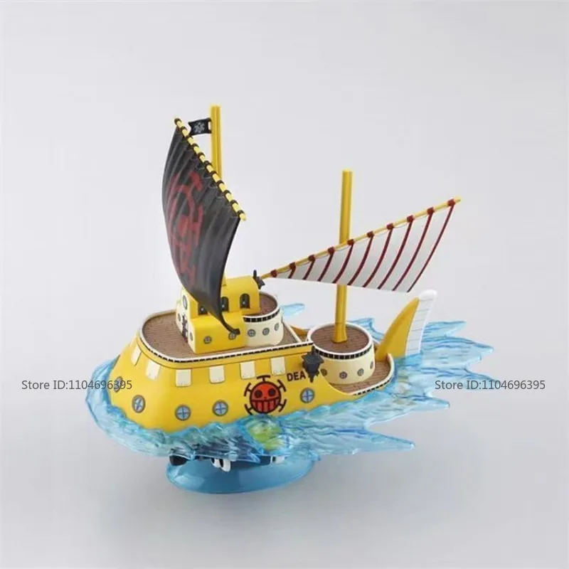 Brand New in Stock BANDAI Model Toy ONE PIECE Trafalgar D. Water Law Red Army‌ Original Assembling Mecha Anime Figures Doll Gift