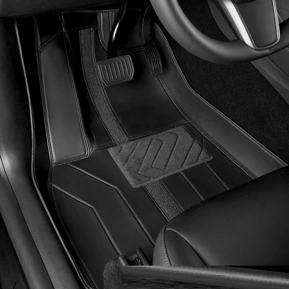 Herrkus For Tesla Model Y 2021-2022 Foot Pad Whole Car Floor Mats