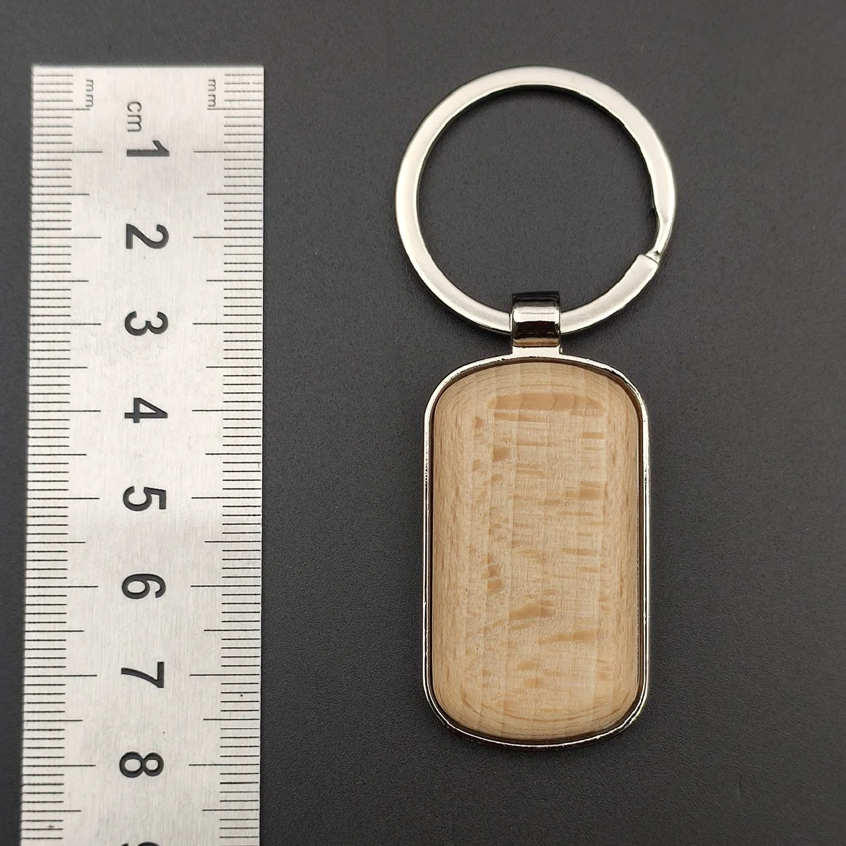 Personalisierter Holz-Herzform-Flaschenöffner als Schlüsselanhänger, Kreativer Persönlicher Auto-Moto-Schlüsselring, Zubehör, Großhandelsgeschenk – Detail 5