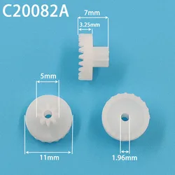 C20082A 0.5M Double-layer Plastic Crown Gear 20+8 Motor Fitting Parts DIY Toy Model Accessories