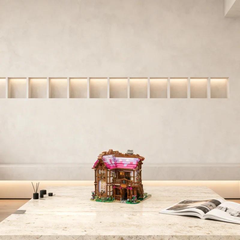 

5926 деталей MOC Grimro S Potion House Origin Ver Castle — модель замка, строительные блоки, архитектурные игрушки, рождественские подарки, развивающие игрушки для детей, DIY