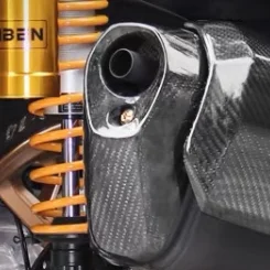 

Углеродный глушитель, защита от ожогов, вставка для выхлопного экрана, комплект теплозащитной крышки, подходит для Yamaha X MAX 300 XMAX 250 X-MAX 400