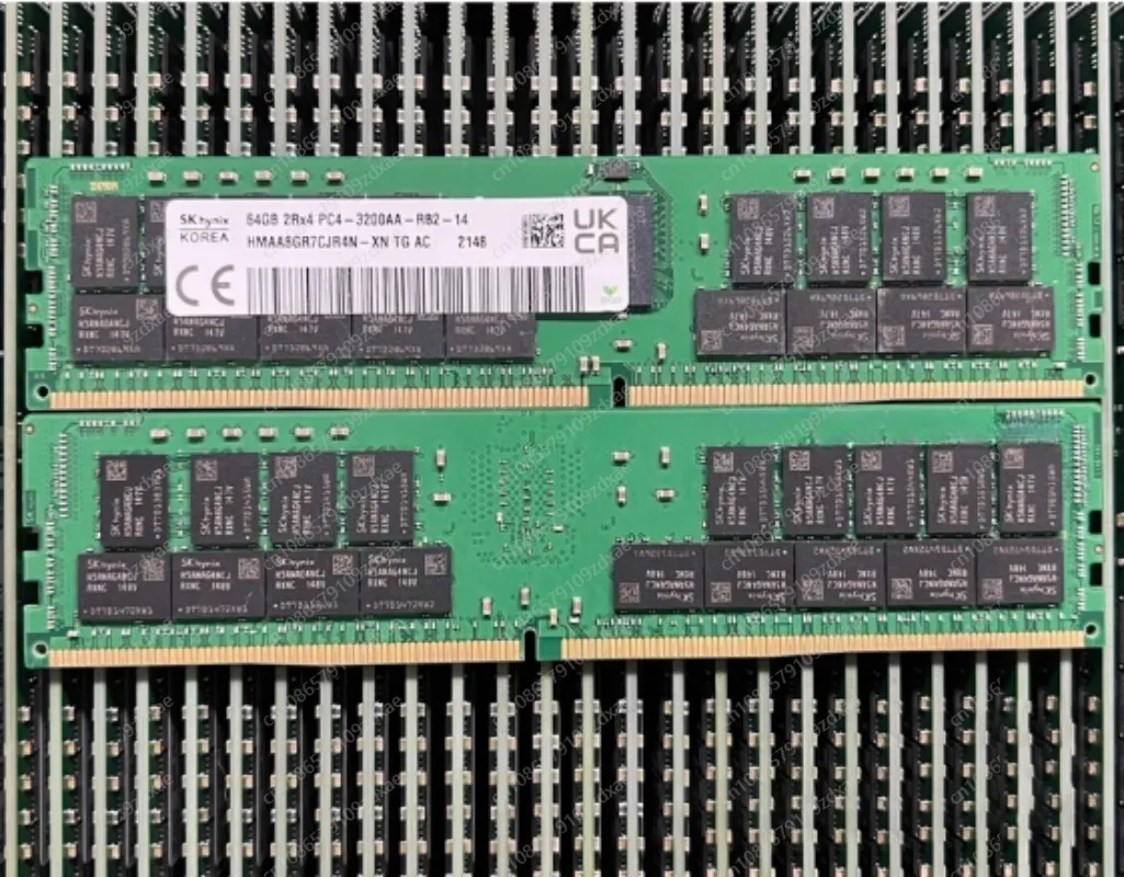 1 шт. для оперативной памяти 64 ГБ 64 ГБ HMAA8GR7CJR4N-XN DDR4 3200 ECC REG PC4-3200AA RDIMM серверная память