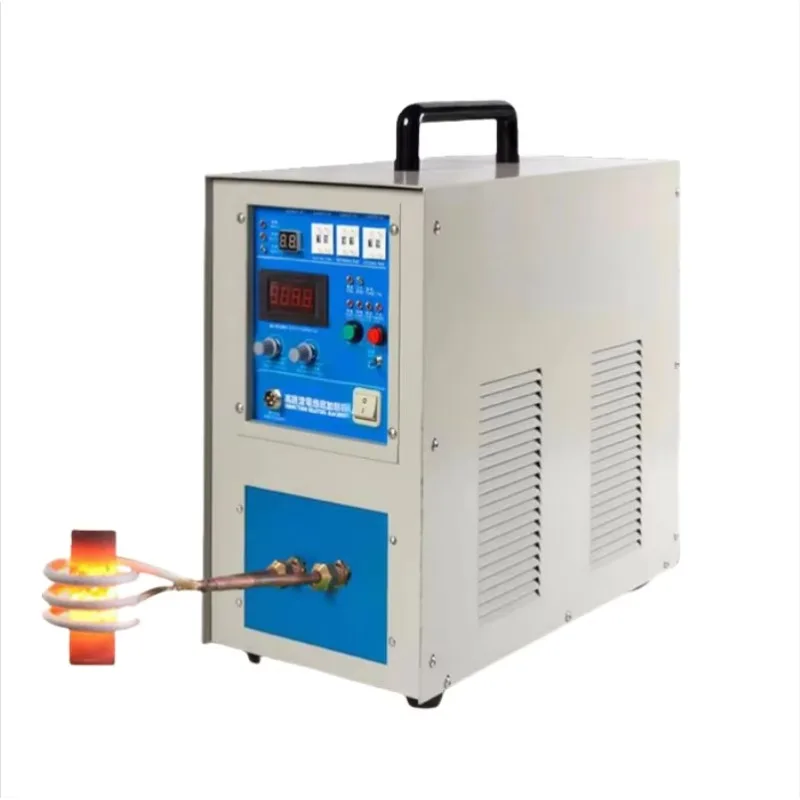 High Frequency Induction Heater Portable Brazing Machine for Metal Gold Silver Smelting Forging Industrial Equipment