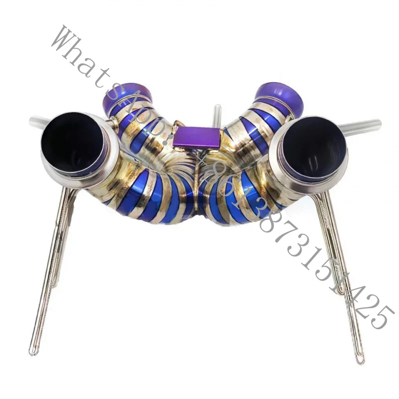 Suitable Cuski Premium Alloy Straight-Through Catback Muffler| High Performance Customizable 600LT 3.8T
