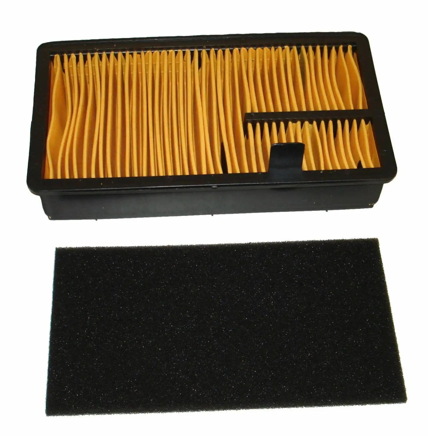 2Pcs Paper & Foam Air Filter Pre‑Filter Combo 16667‑11080 For Kubota AIXAM Diesel 500 Spare Repair Part