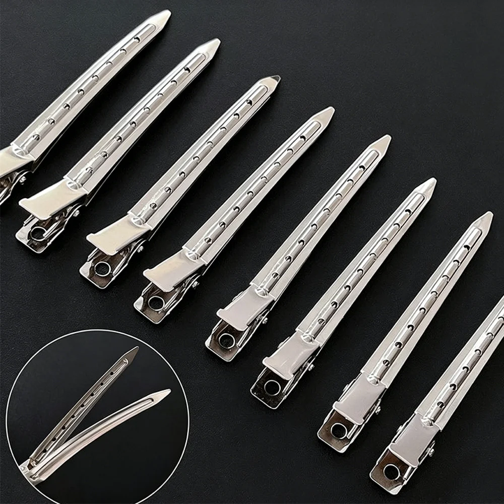 10 PCS Professional Hair Styling Tools Ladies Salon No Bend Pin Curl Hair Clips No Crease Makeup Hairdresser Fixed Hair Tool