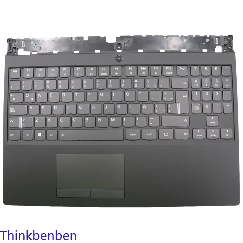

LAS Latin Spanish Black Keyboard Upper Case Palmrest Shell Cover For Lenovo Legion Y530 15 15ICH Y7000 2018 1060 5CB0R40203