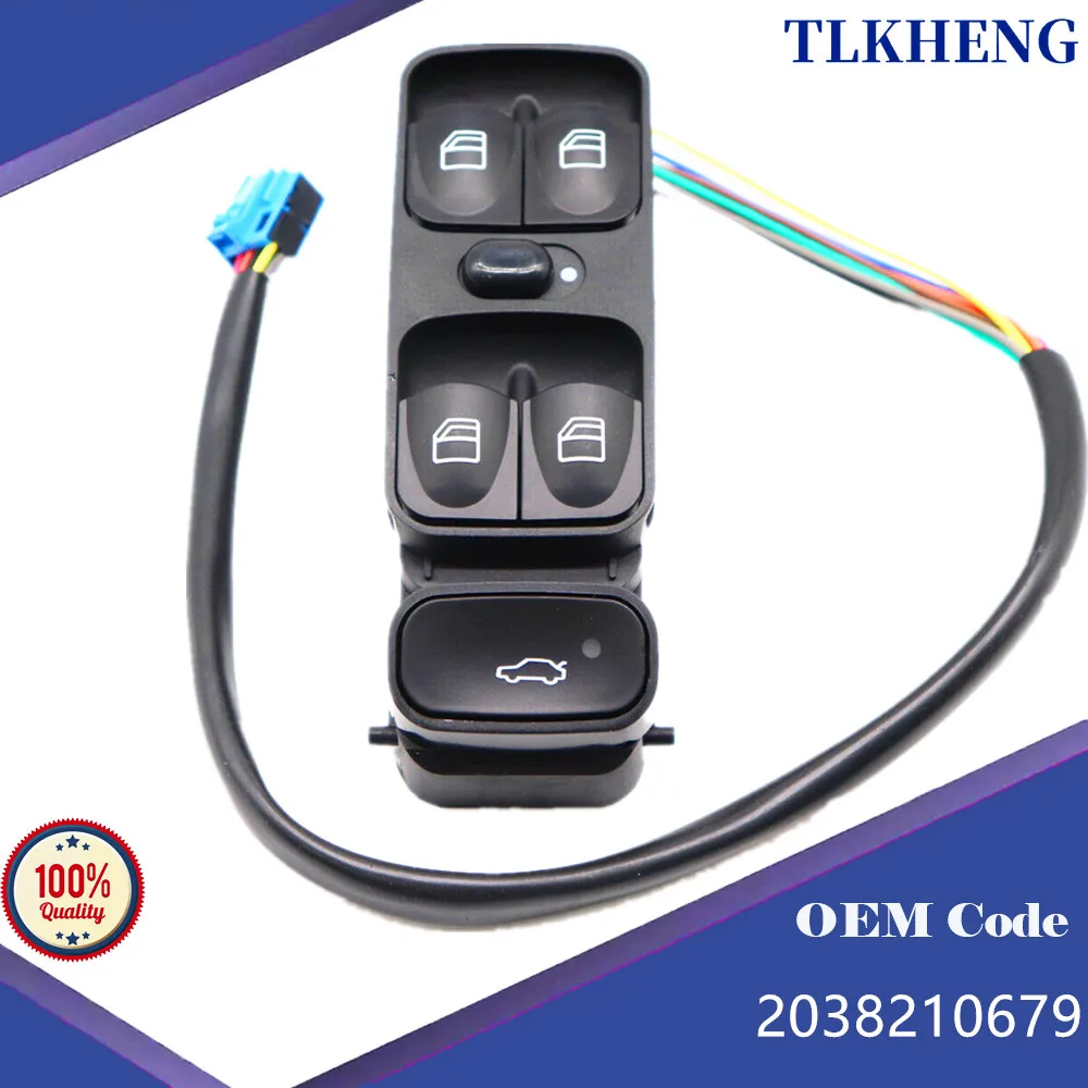 

Electric Window Control Switch For Mercedes-Benz W203 C230 C240 C280 C320 C200 C350,2001-2007