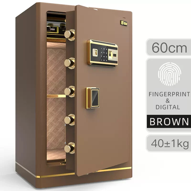 Deposit factory supply hotel office use safes fingerprint security safe box for money key