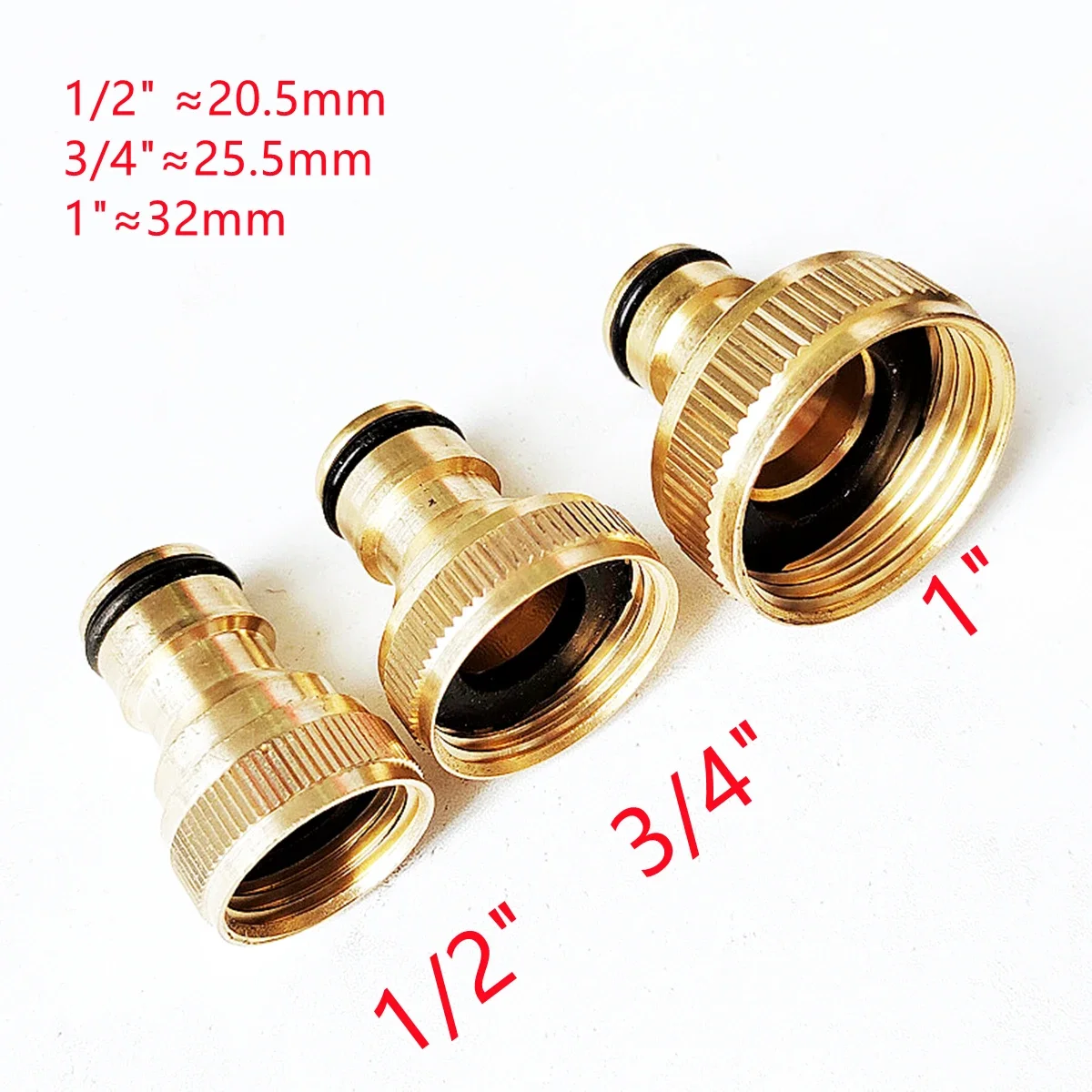 Thread Brass Quick Connector 1/2\