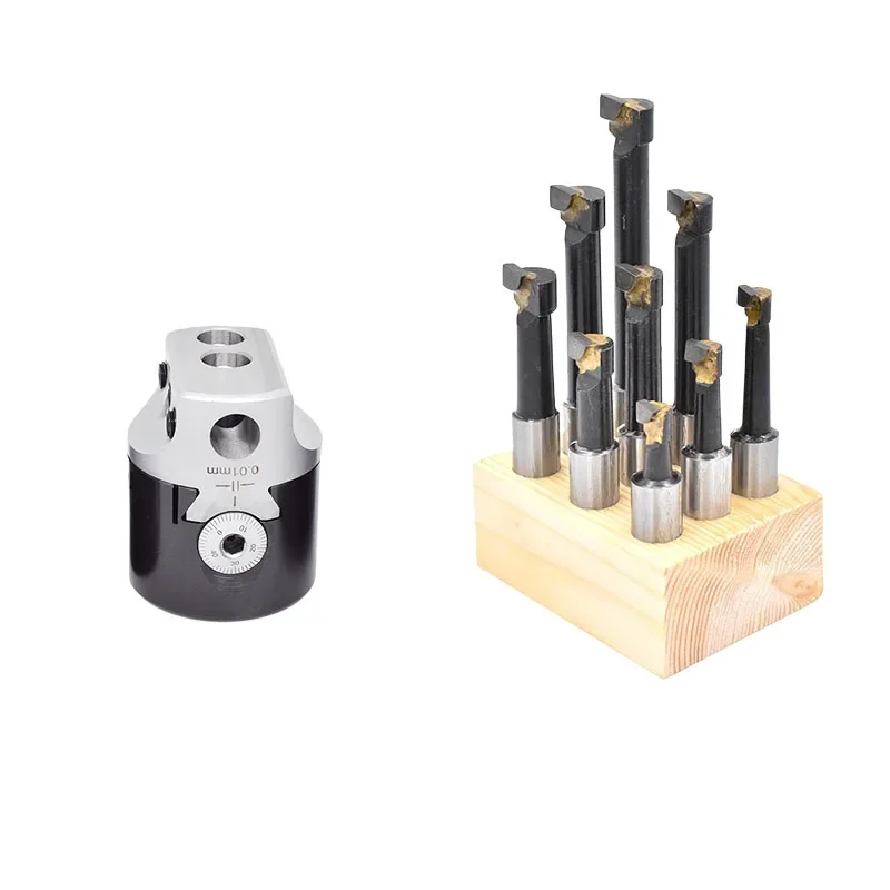 

2 inch Rough boring tool F1 50mm boring head 9pcs 12mm F1 boring bar connecting rod For CNC machine Boring Tool