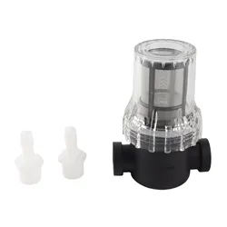 Beer Inline Filter Strainer Plastic for Home Brewing 150 Micron 80 Mesh Water and Beer Filtering Mesh Filter