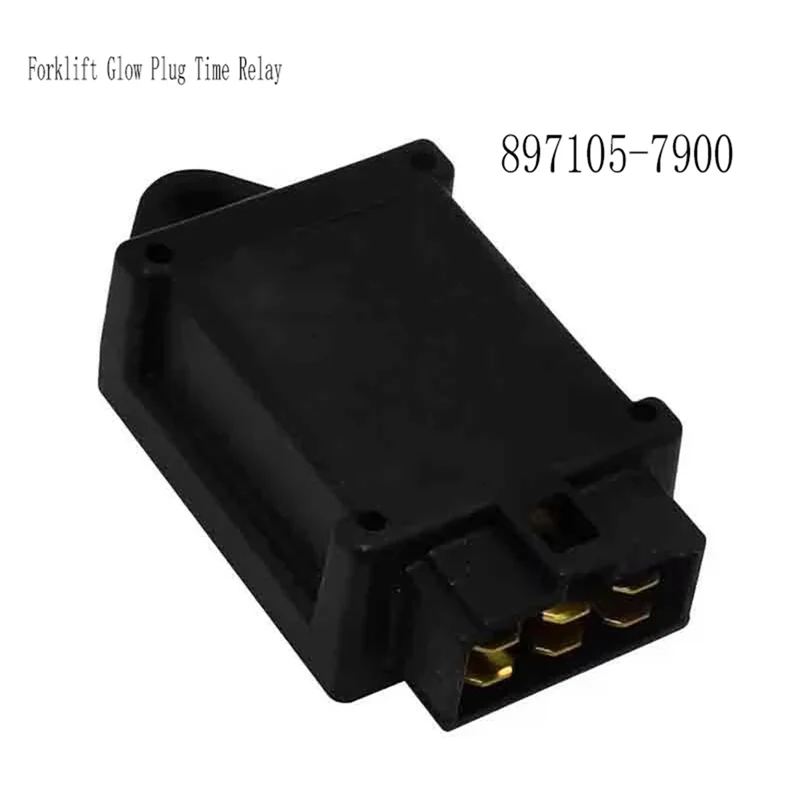 

Forklift Glow Plug Time Relay 897105-7900 For Isuzu 4JG2 4LB1 Hitachi EG30 Kubota L2900DT L3010DT Engine Replacement