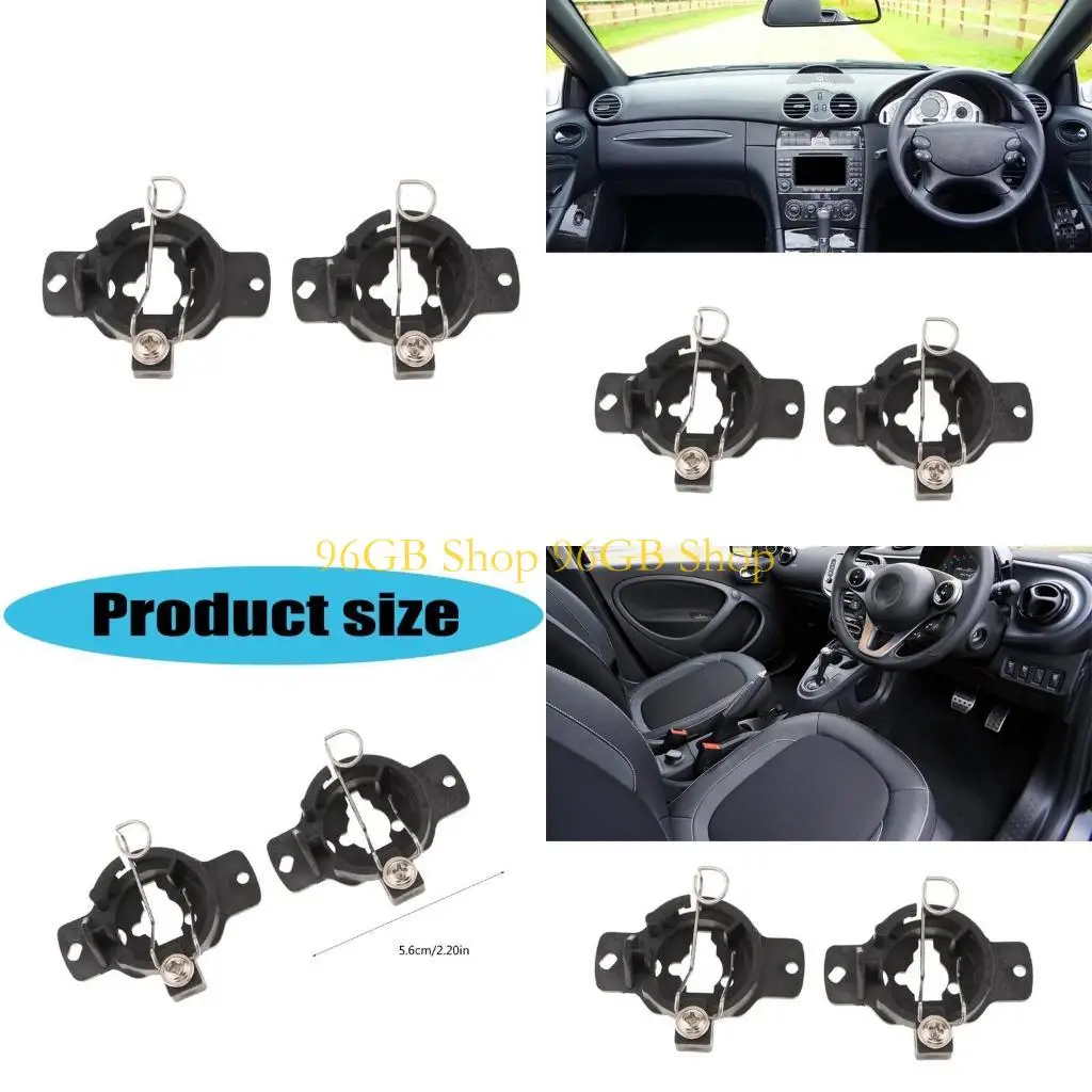 

96GB 2Pcs Headlight Bulb Holder Automotive Accessory for S320