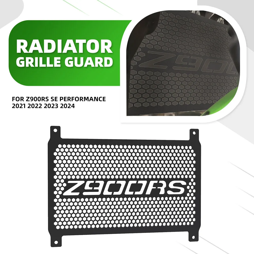 

FOR KAWASAKI Z900RS Z900SE Performance 2021 2022 2023 2024 Radiator Guard Grille Grill Cooler Cooling Cover Protection