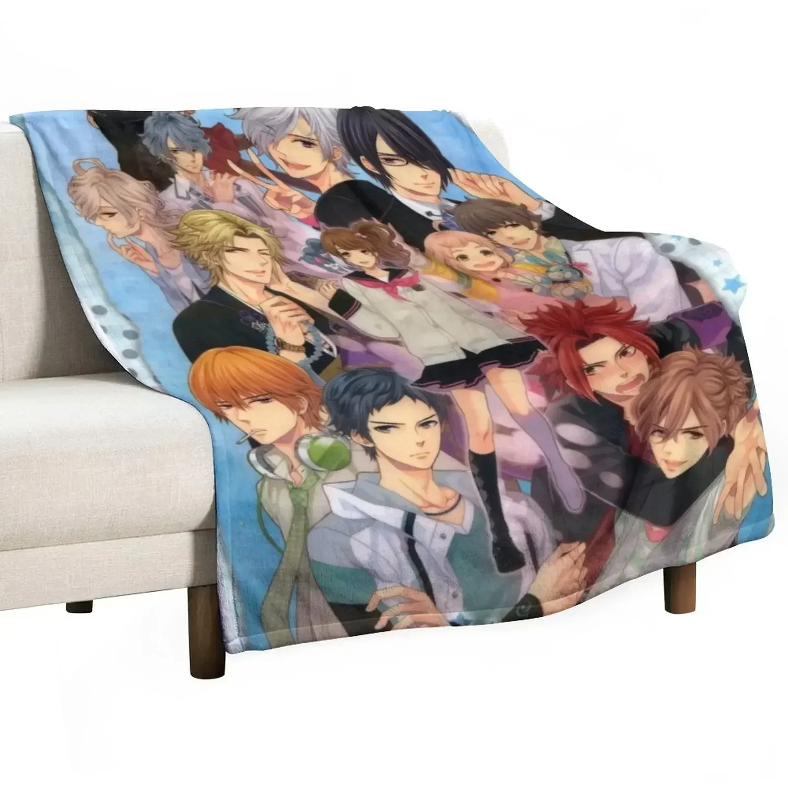 New Brothers Conflict Throw Blanket Loose Flannel Furry Decorative Beds Blankets