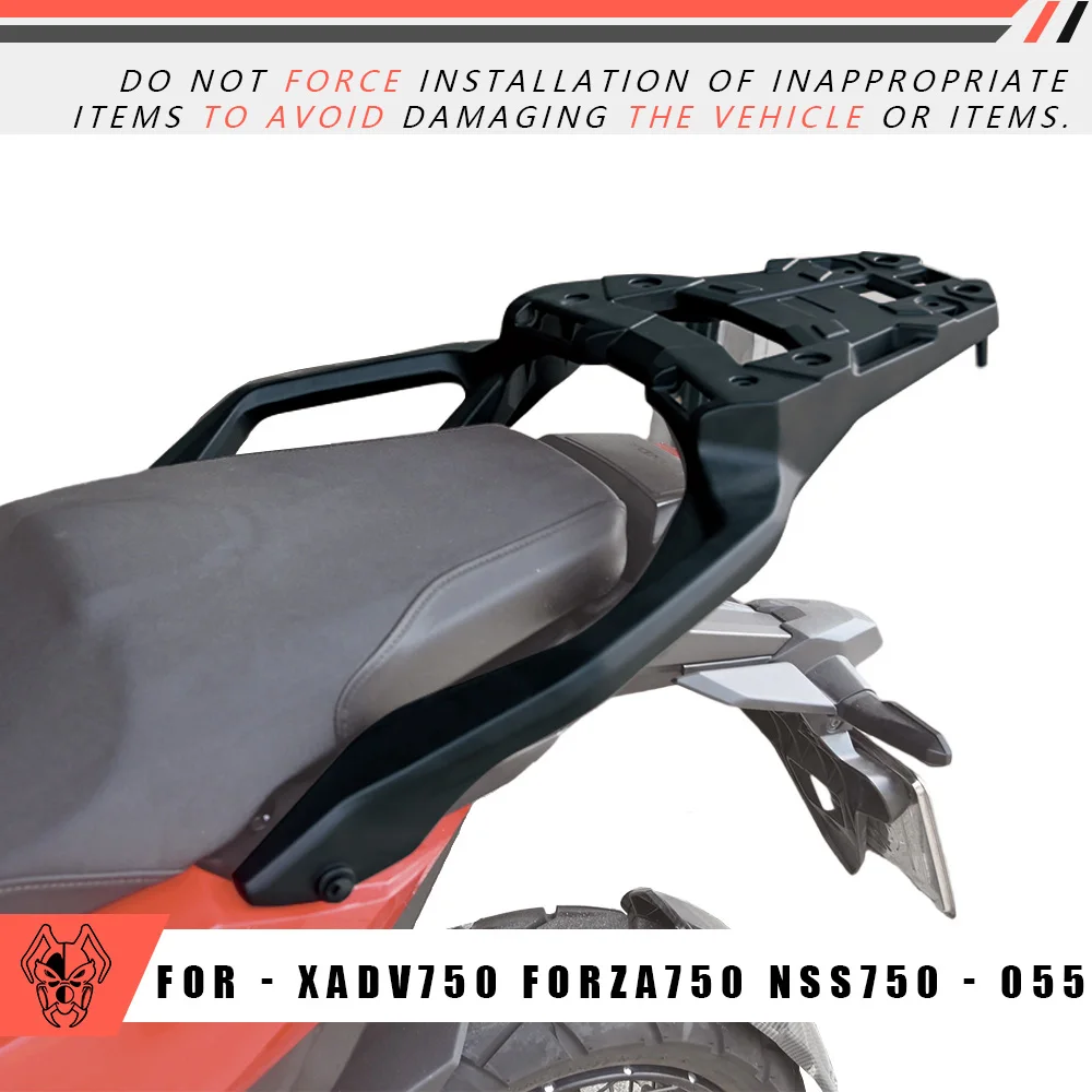 

MTK Top Box Bracket For HONDA XADV750 FORZA750 NSS750 2021-2025 Motorcycle Rear Luggage Carrier Rack Cargo Rack Tail Box Rack