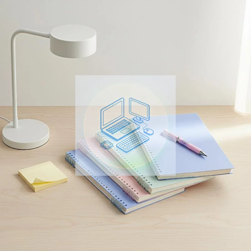 Morandi Color Loose-Leaf Notebook Set Loose-Leaf Notebook, Stationery For School, Meeting Notes, Birthday, And Study Gifts