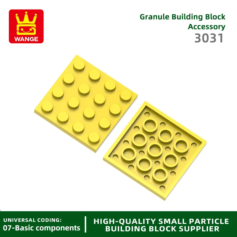 20 Pcs/lot 3031 4x4 Building Block Moc Color Accessories Compatible with Brick DIY Children's Toy Assembly Gift Giving Storage