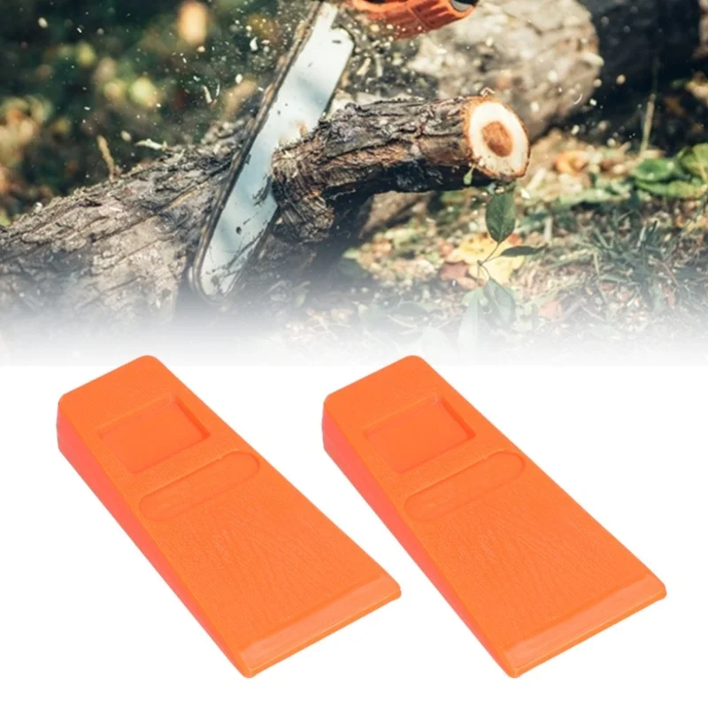 Tree Felling Wedges Safe Effort Saving ABS Plastic Weatherproof Stable Convenient Chainsaw Wedges For Lumbering